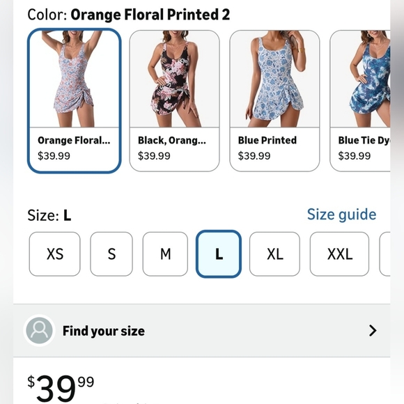 Eomenie One Piece Swimdress Swimsuits for Women Tummy Control Swim Dresses Skirt - Picture 9 of 9